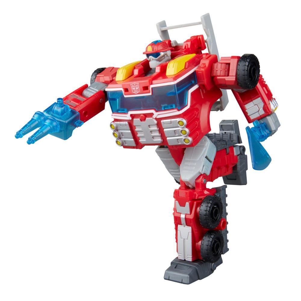 Transformers Age of the Primes Voyager Class Rescue Bot Heatwave Action Figure - Image 10