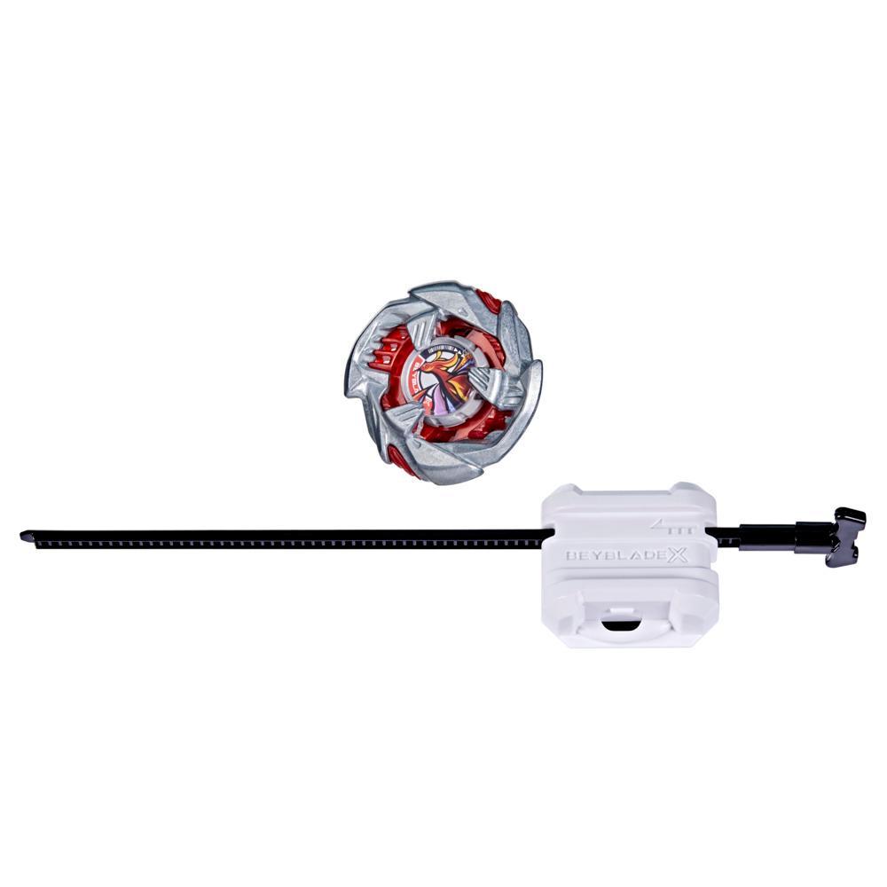 Beyblade X Scarlet Garuda 4-70TP BX Starter Pack Set with Balance Type Top Launcher Ages 8 - Image 6