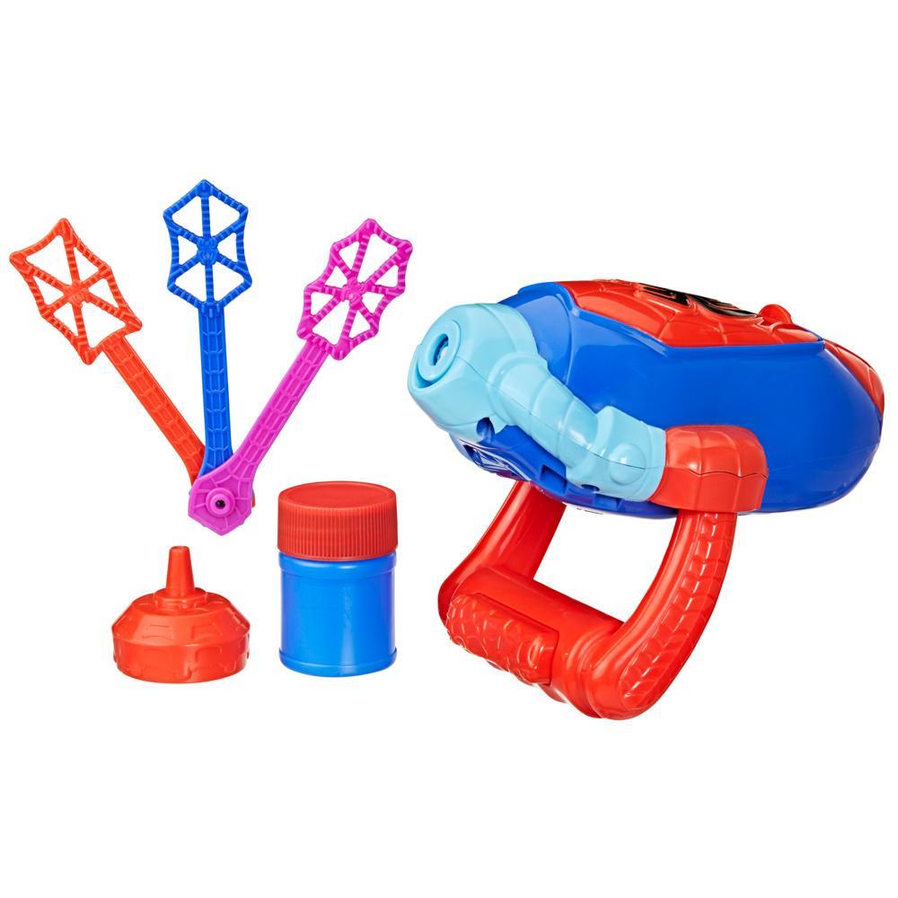 Marvel Spidey and His Amazing Friends Water-Webs Bubble Slinger Electronic Role Play Toy - Image 6
