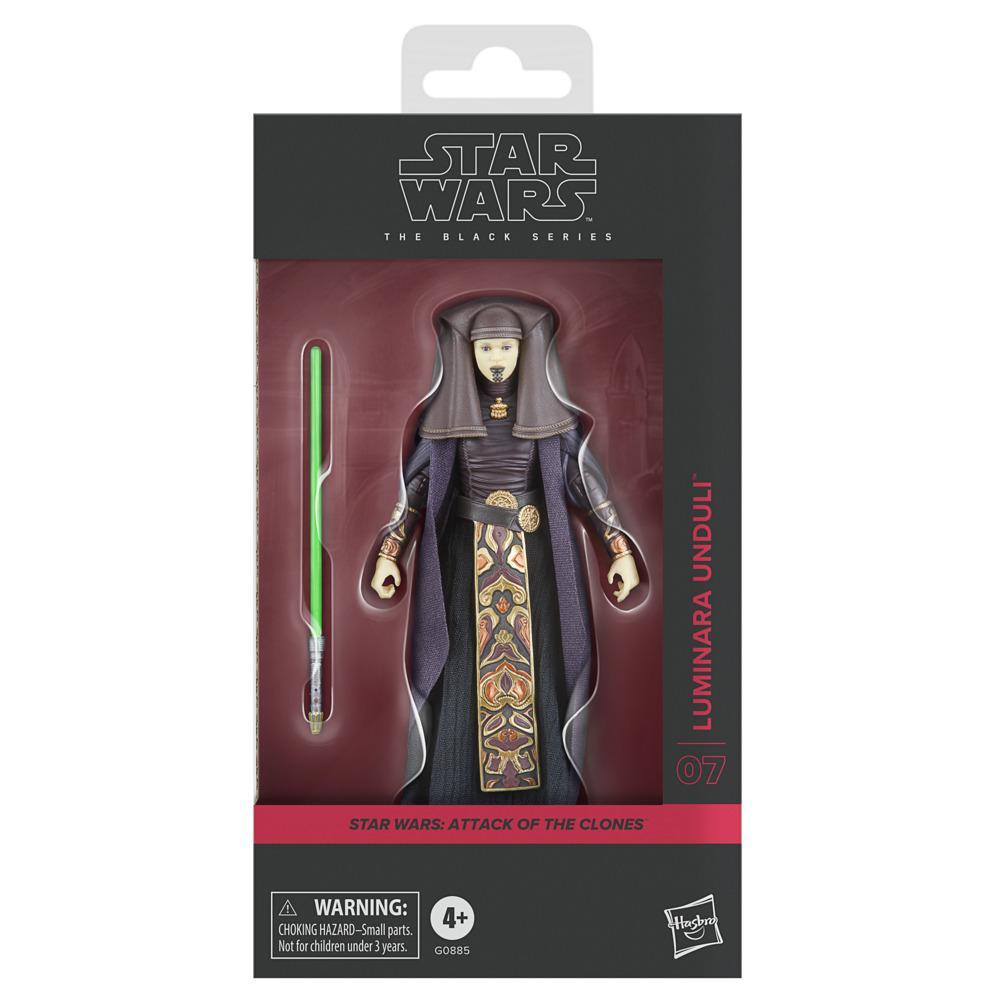 Star Wars The Black Series Luminara Unduli Star Wars Attack of the Clones Action Figure 6 - Image 7