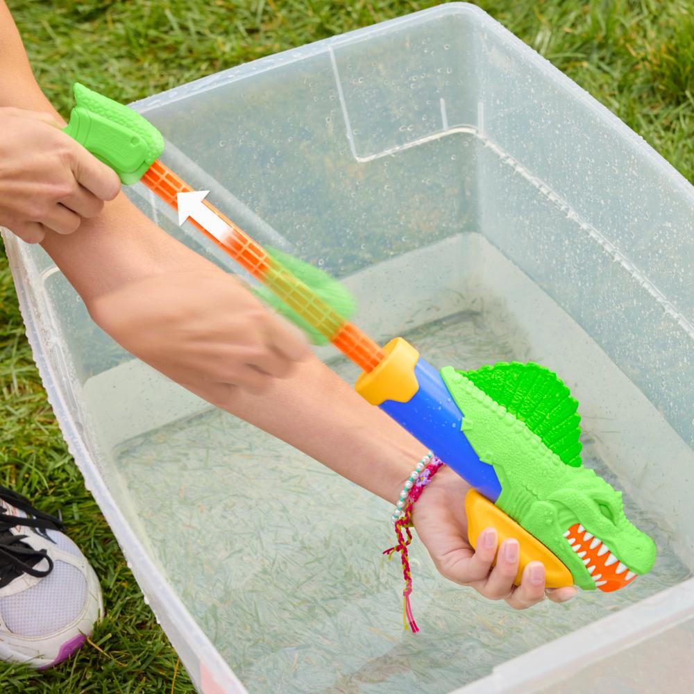 Nerf Super Soaker DinoSquad Dino Splashers 2 Water Blasters with Dinosaur Designs Outdoor Water Toys - Image 2