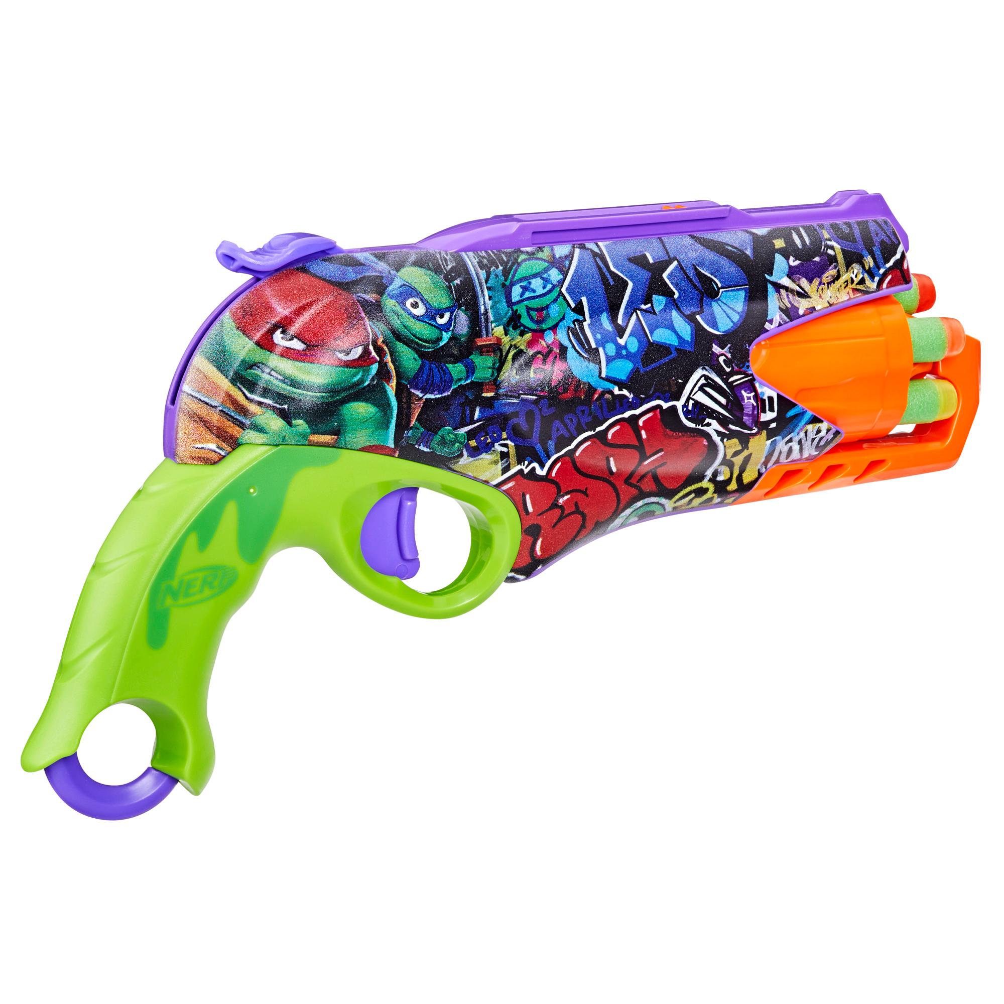 Nerf Teenage Mutant Ninja Turtles Blaster 10 Nerf Elite Darts Gifts for 8 Year Old Boys Girls Up - Image 4