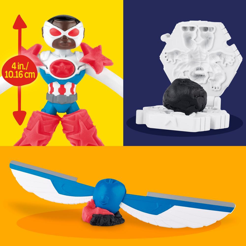 Play-Doh Marvel Captain America Moto-Slicer Playset - Image 4