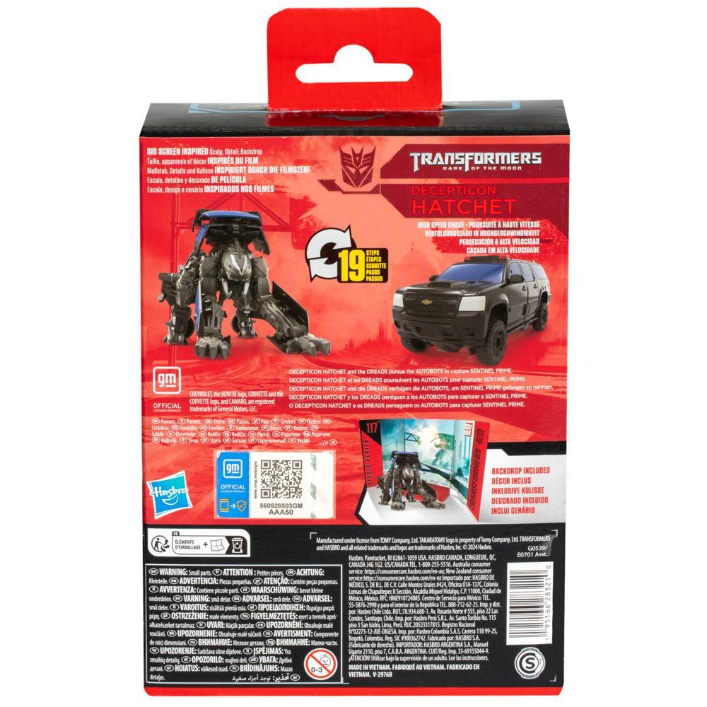 Transformers Studio Series Deluxe Class Transformers Dark of the Moon 94 Decepticon Hatchet Action Figure - Image 3