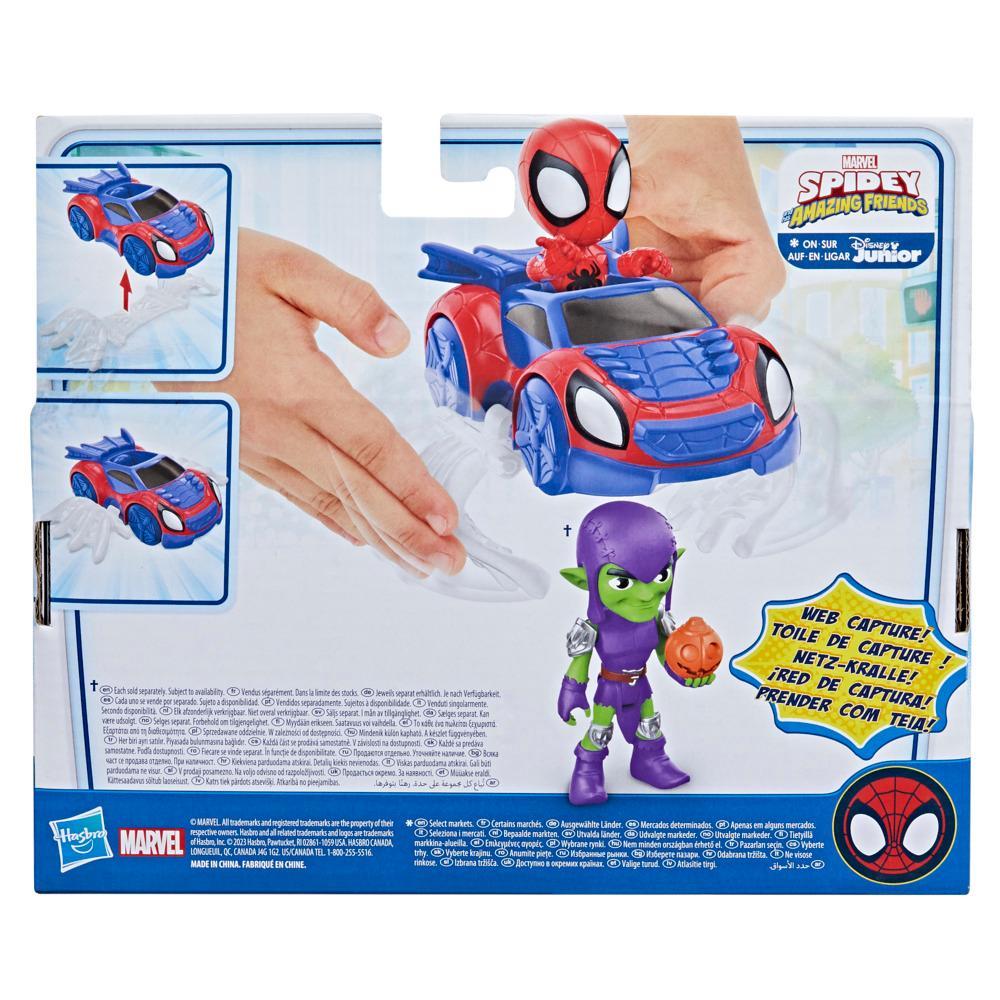 Marvel Spidey and His Amazing Friends Spidey Web Crawler Set Spidey Action Figure Vehicle and Accessory
