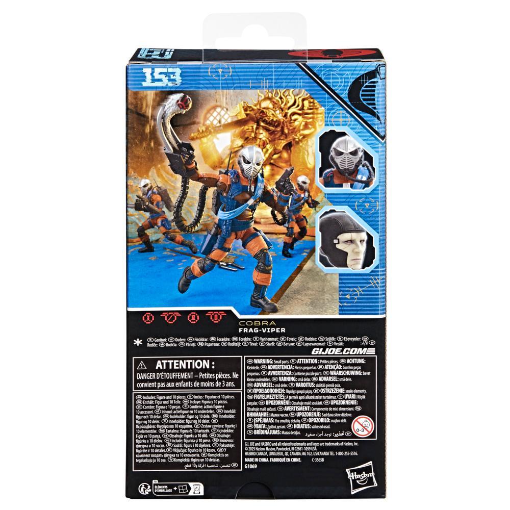 GI Joe Classified Series 153 Frag-Viper Action Figure - Image 8