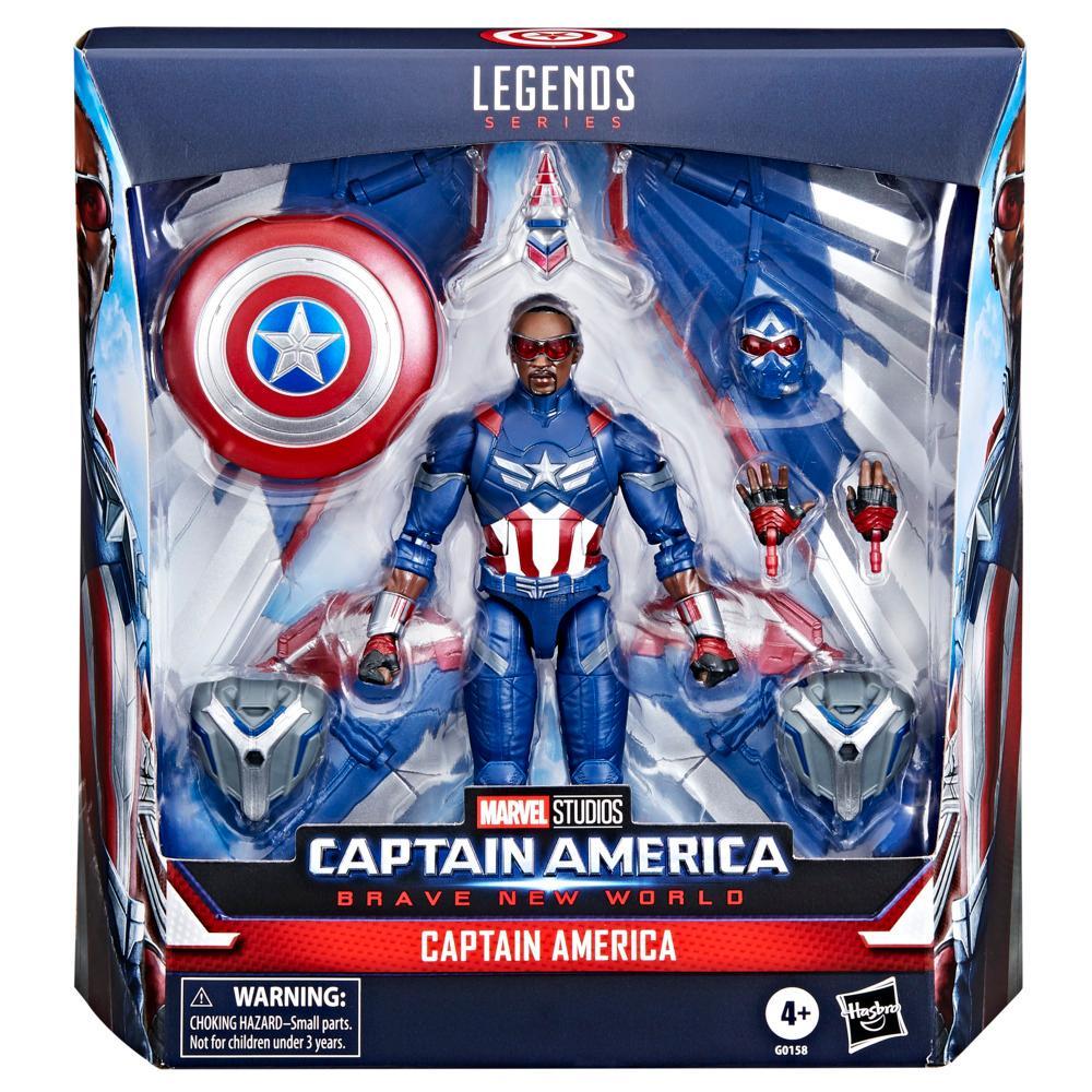 Marvel Legends Series Captain America Captain America Brave New World 6 Inch Action Figure - Image 7