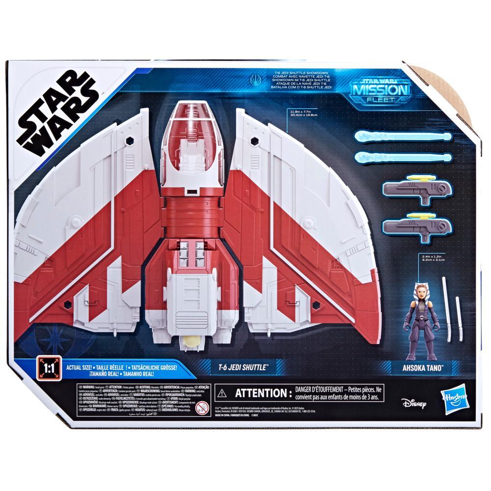 Star Wars Mission Fleet T-6 Jedi Shuttle Ahsoka Action Figure Set Star Wars Toys for Kids - Image 8
