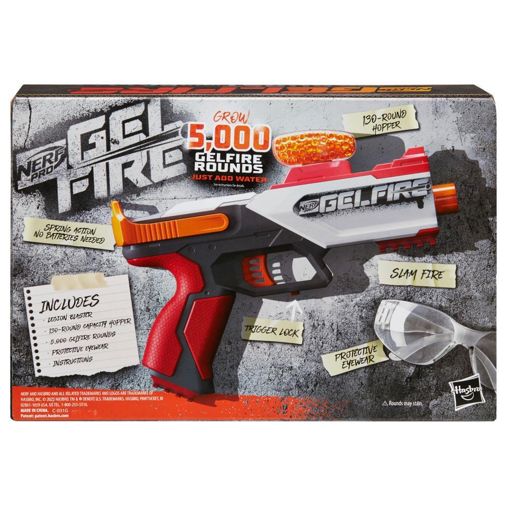 Nerf Pro Gelfire Legion Blaster 5000 Gelfire Rounds 130 Round Hopper Eyewear - Image 8