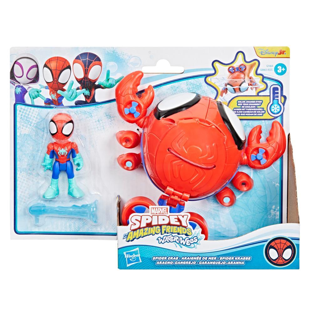 Marvel Spidey and his Amazing Friends Water-Webs Spider Crab Submarine Toy - Image 7