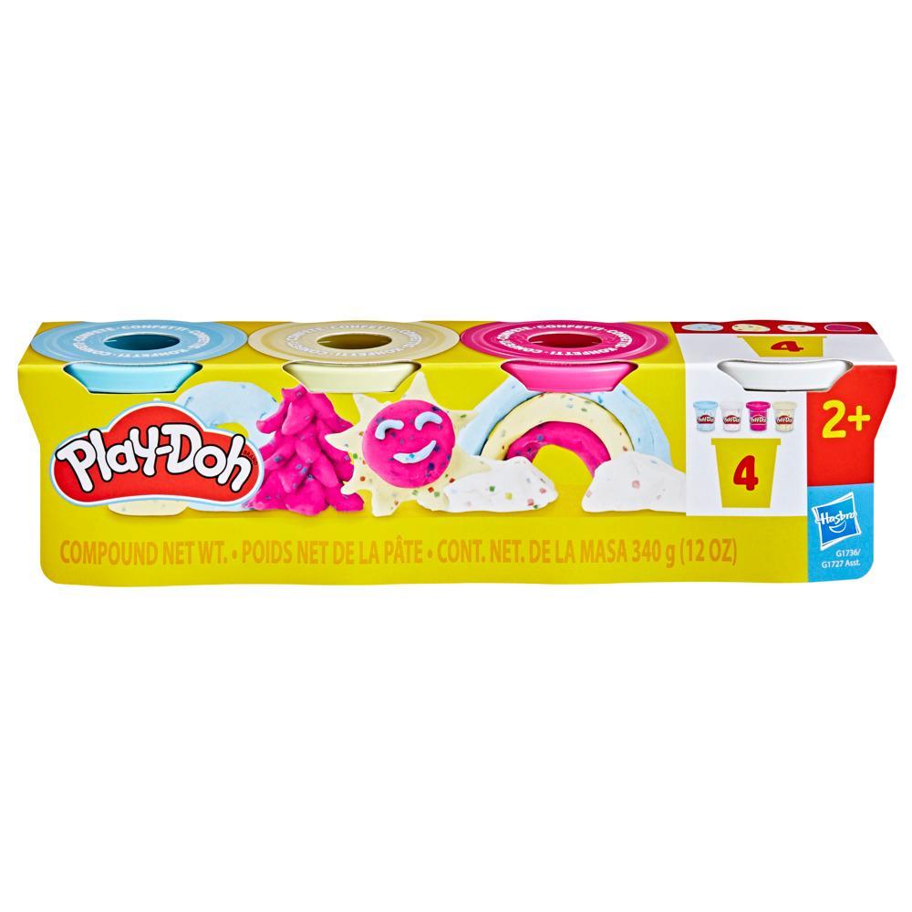 Play-Doh 4 Pack Confetti Compound - Image 7