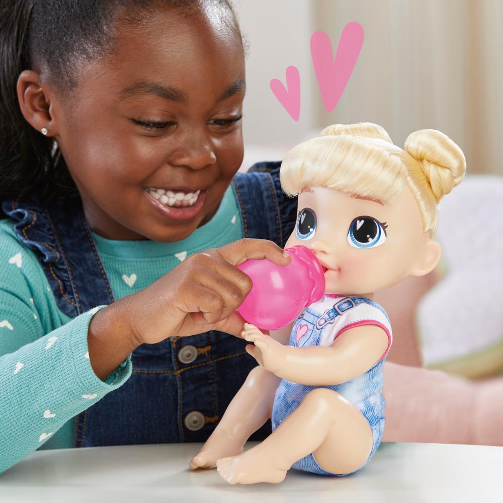 Baby Alive Crawl n Play Harper Hugs Doll Blonde Hair Electronic Kids Toys for Girls Boys 3 - Image 2