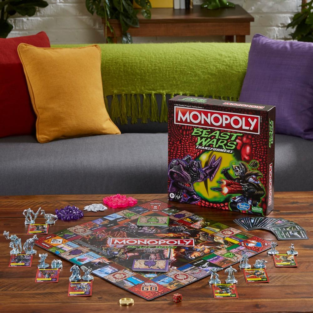 Monopoly Transformers Beast Wars Edition Board Game for Kids Ages 8 and Up - Image 5