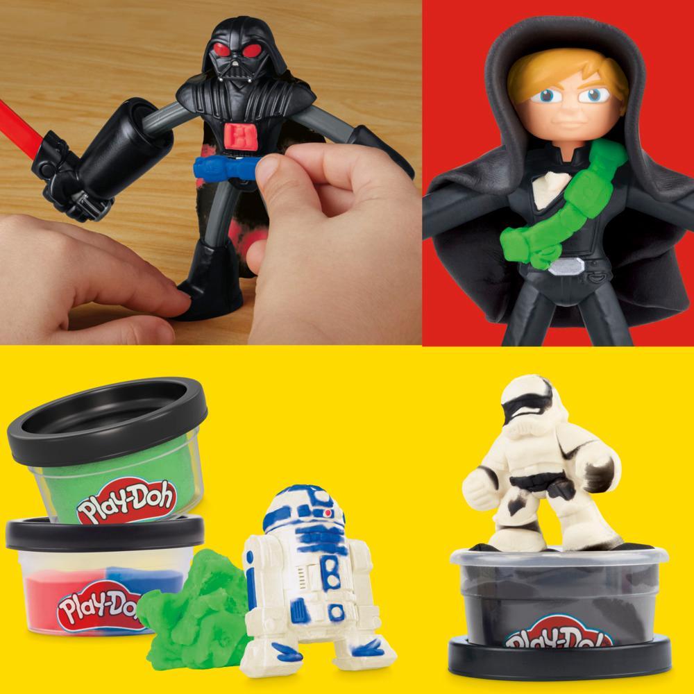 Play-Doh Star Wars Squish Slice Lightsabers 4 Action Figure Set - Image 3