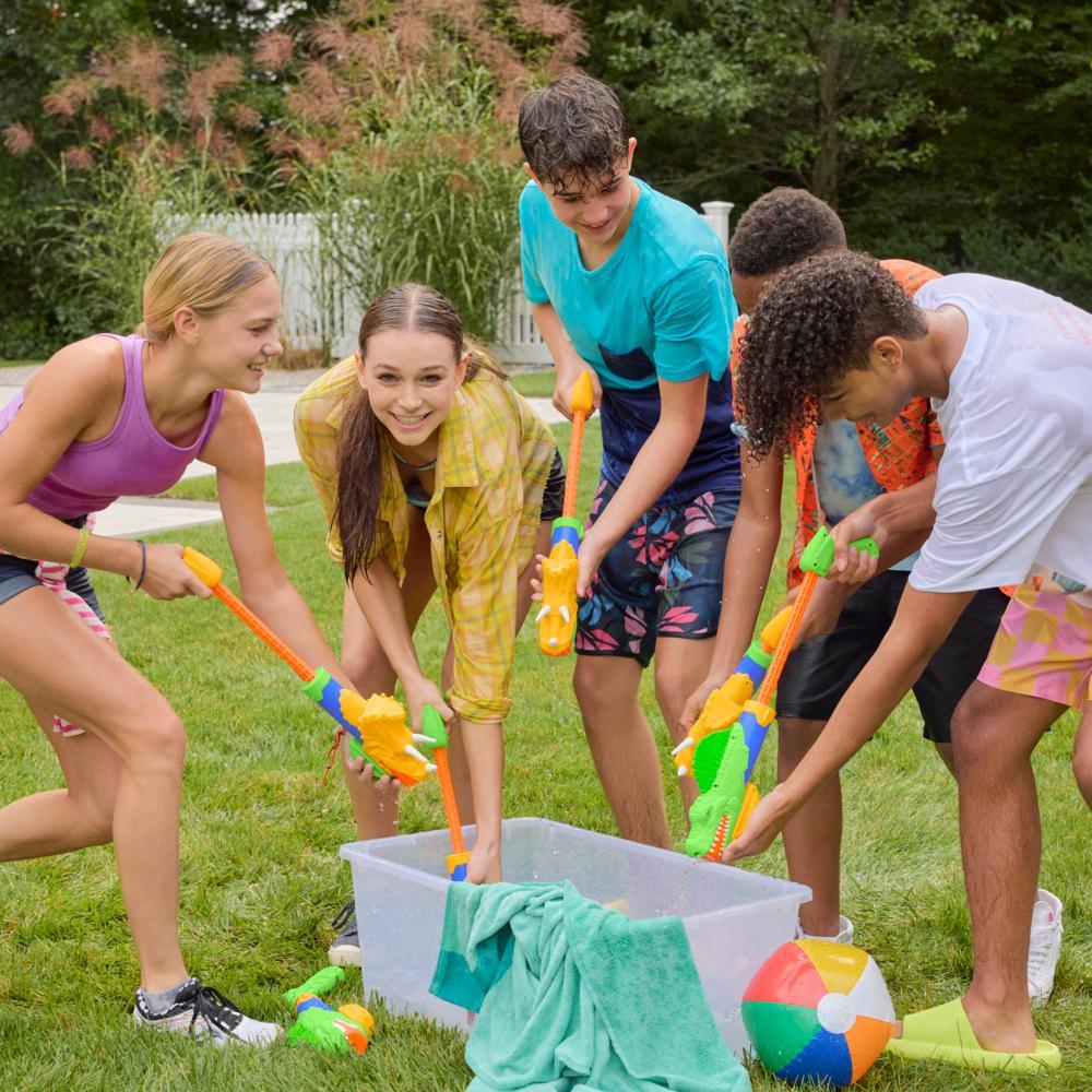 Nerf Super Soaker DinoSquad Dino Splashers 2 Water Blasters with Dinosaur Designs Outdoor Water Toys - Image 3