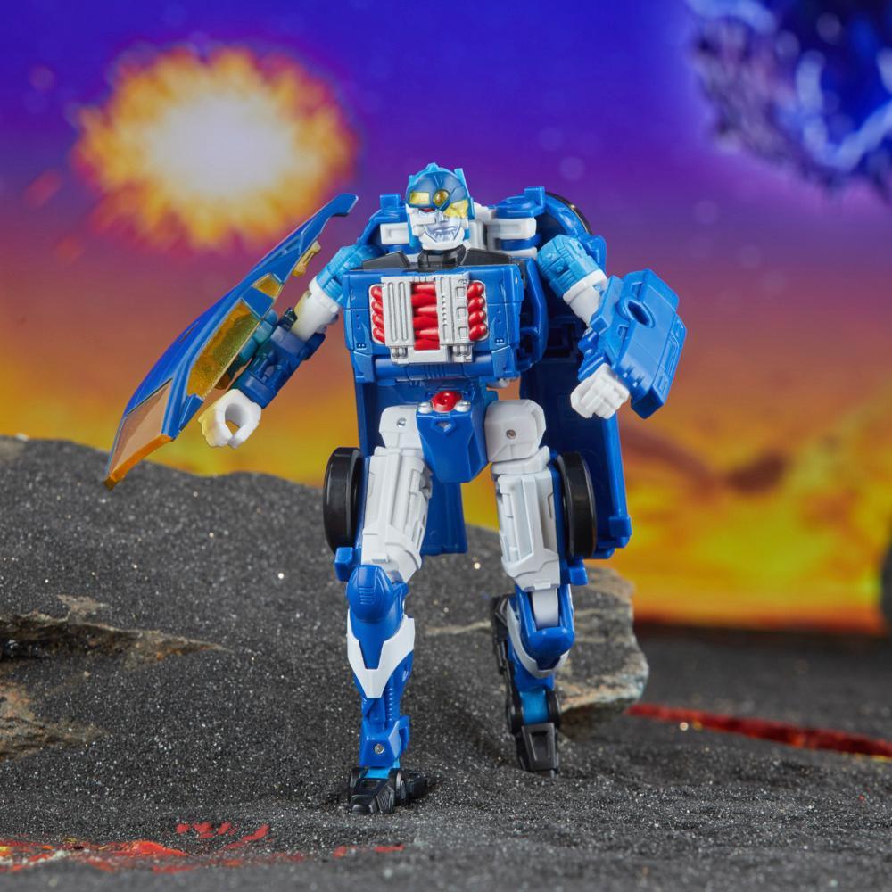 Transformers Legacy United Deluxe Robots in Disguise 2001 Universe Autobot Side Burn 55 Action Figure 8 - Image 3