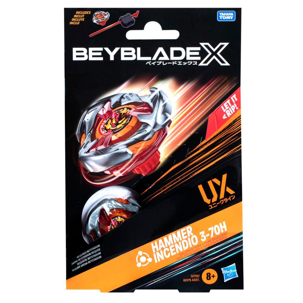Beyblade X Hammer Incendio 3-70H UX Starter Pack Top and Launcher - Image 7