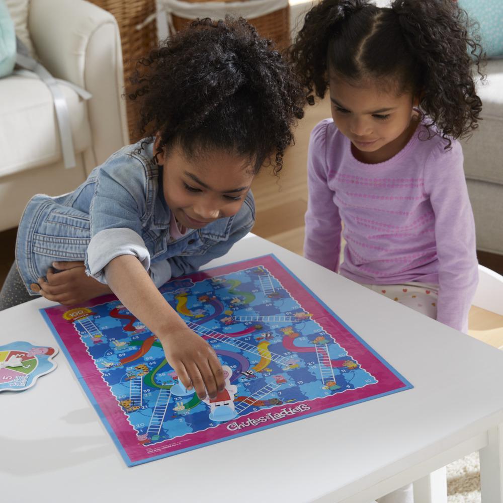 Chutes and Ladders Peppa Pig Edition Board Game for Kids Ages 3 and Up for 2-4 Players - Image 2