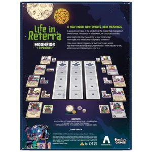 Life in Reterra Moonrise EXPANSION Board Game Life in Reterra Game Required