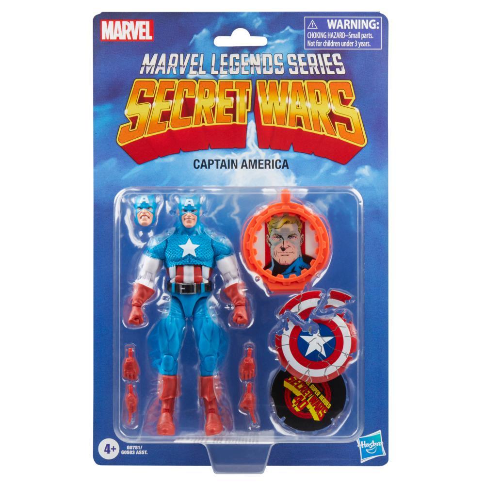 Marvel Legends Series Captain America Retro Marvel Comics Collectible Action Figure 6 - Image 7