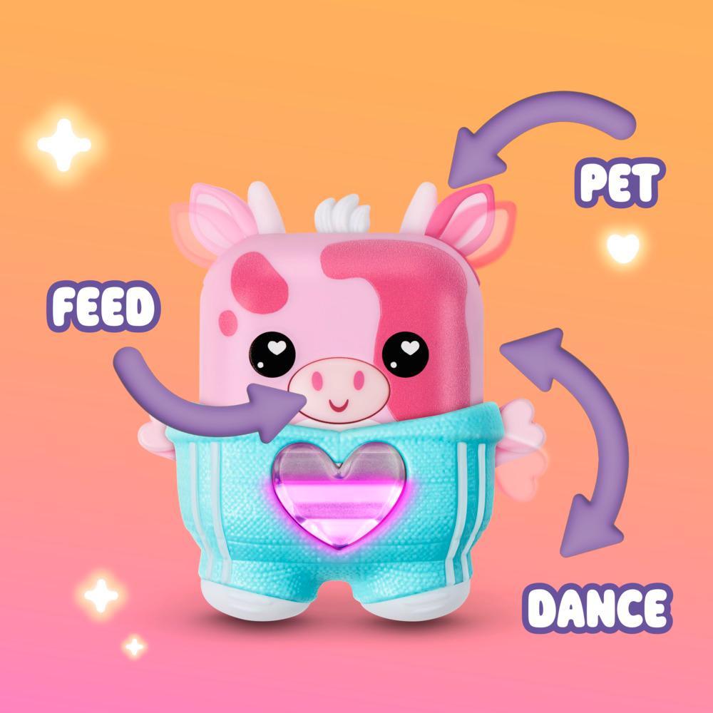 Hasbro Nano-mals?Mootilda the Pink Cow Electronic Fidget Pet - Image 3