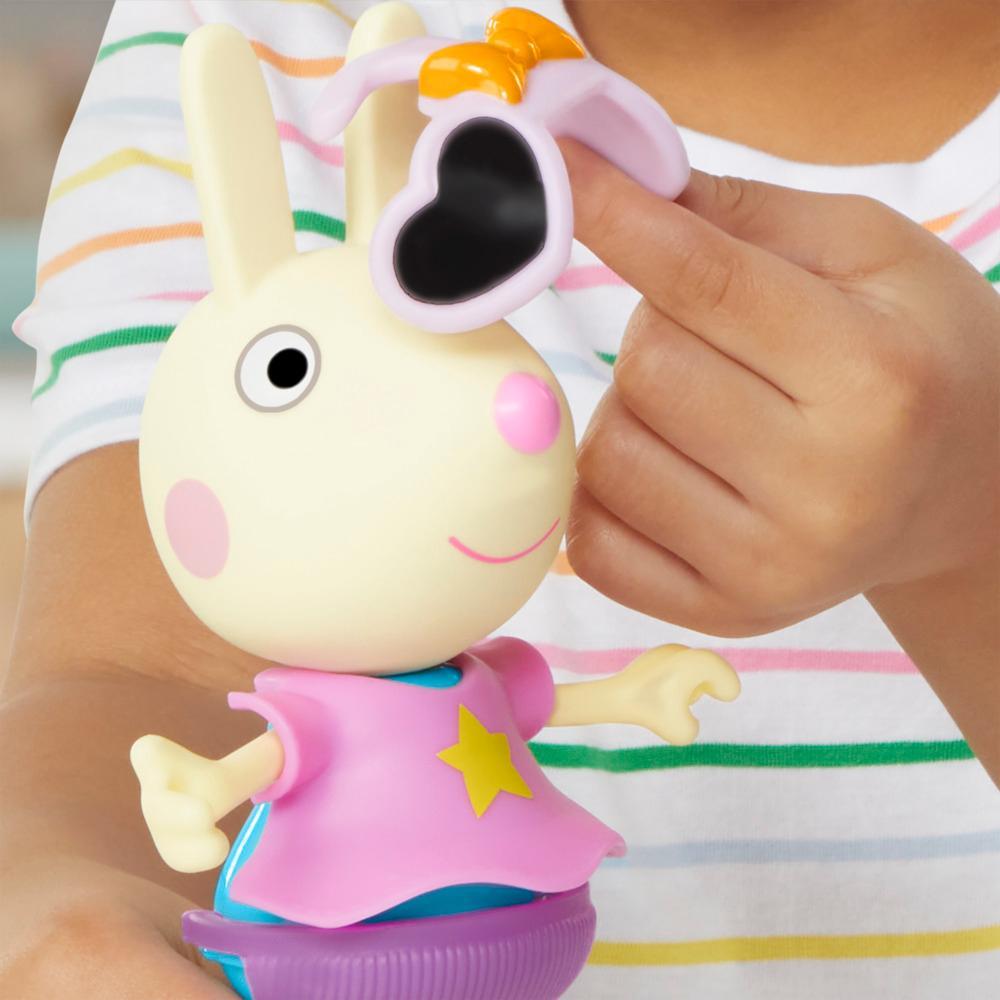 Peppa Pig Toys Rebecca Rabbit Dress-Up 6 Figure with 6 Fashion Accessories Preschool Toys 3 - Image 4