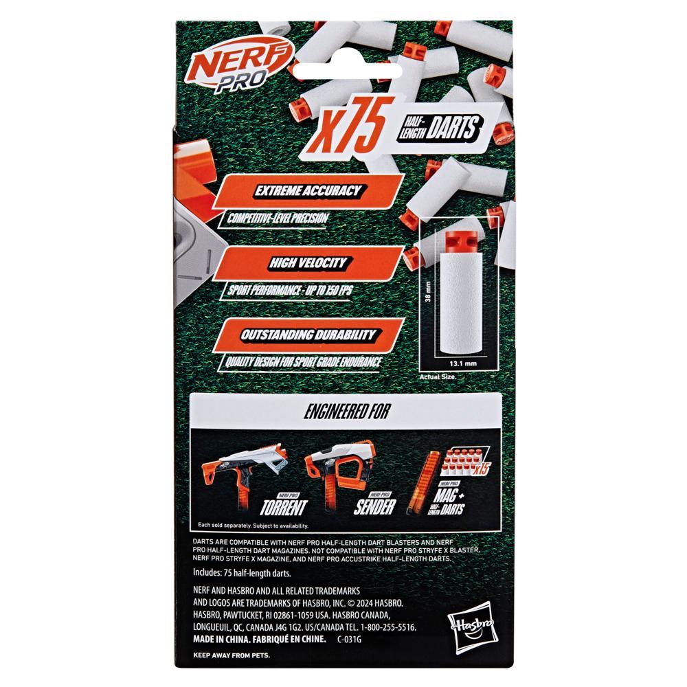 Nerf Pro Half-Length Darts 75 Half-Darts For Nerf Pro Half-Dart Blaster Magazines 14 - Image 3