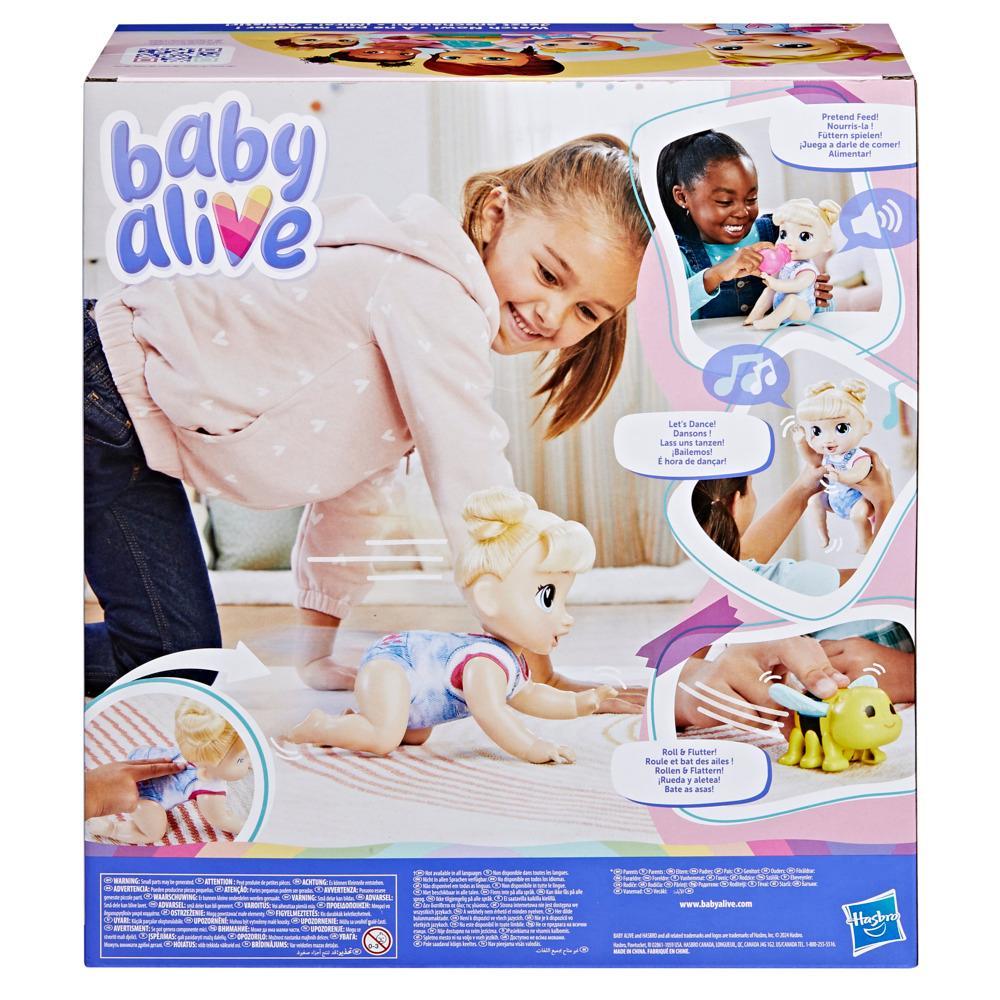 Baby Alive Crawl n Play Harper Hugs Doll Blonde Hair Electronic Kids Toys for Girls Boys 3 - Image 8