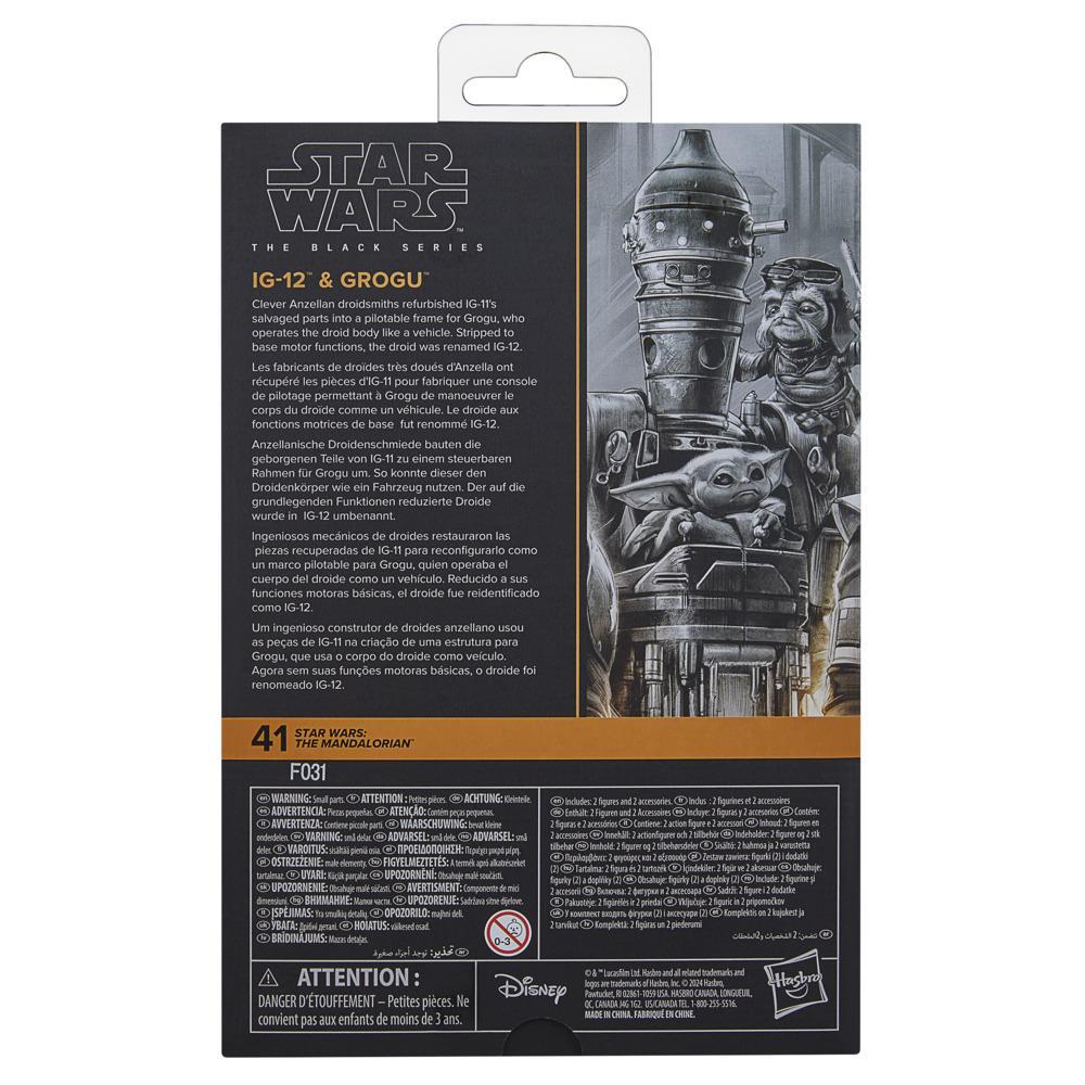 Star Wars The Black Series IG-12 Grogu Collectible Action Figure 6 2-Pack - Image 4