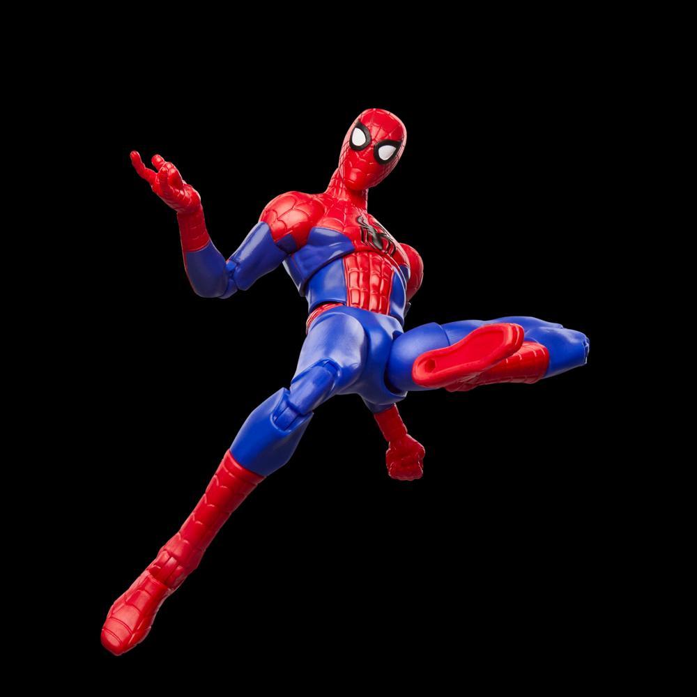 Marvel Legends Series Peter Parker Spider-Man Into the Spider-Verse Collectible Action Figure 6 - Image 2