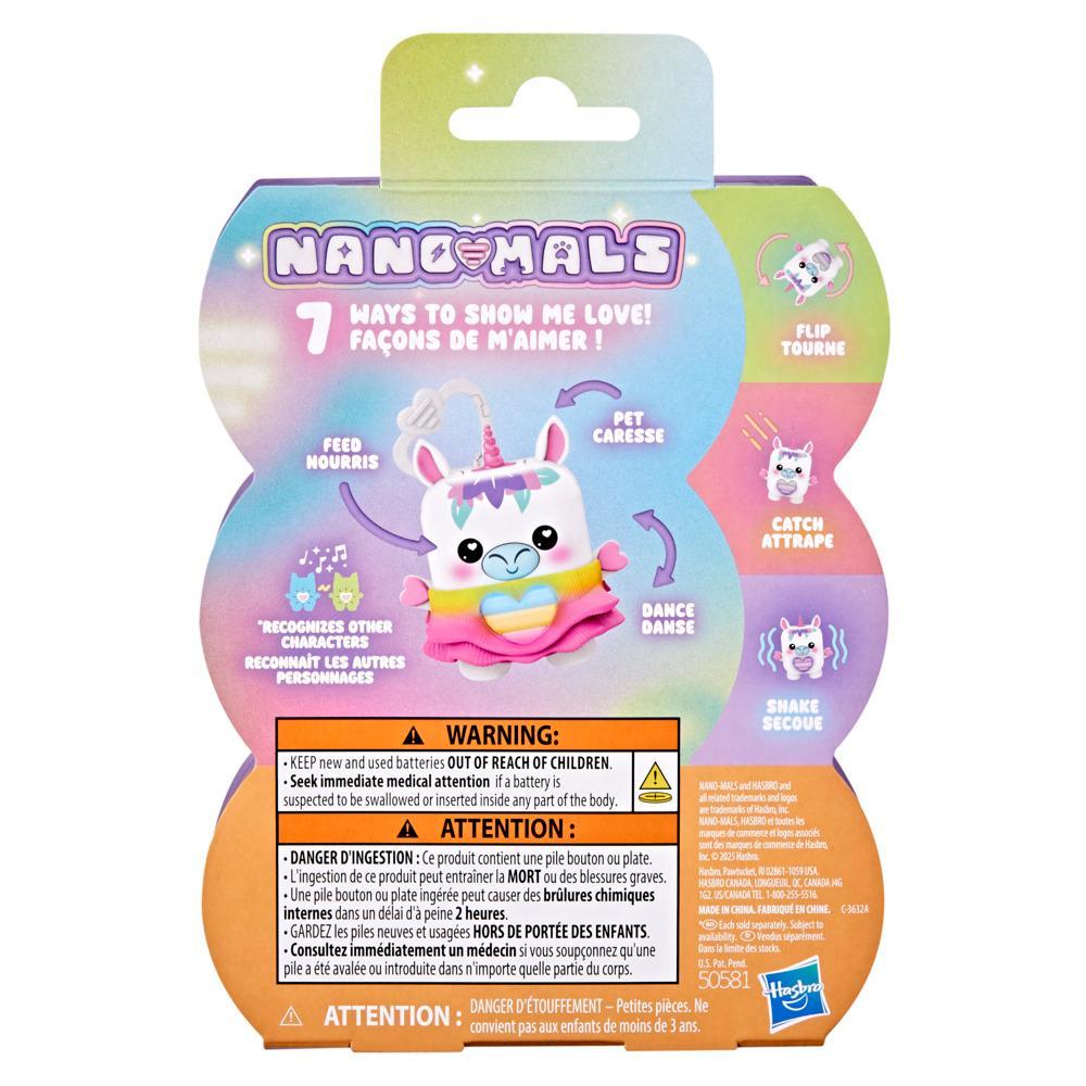 Hasbro Nano-mals?Meadowmist the Unicorn Electronic Fidget Pet - Image 8