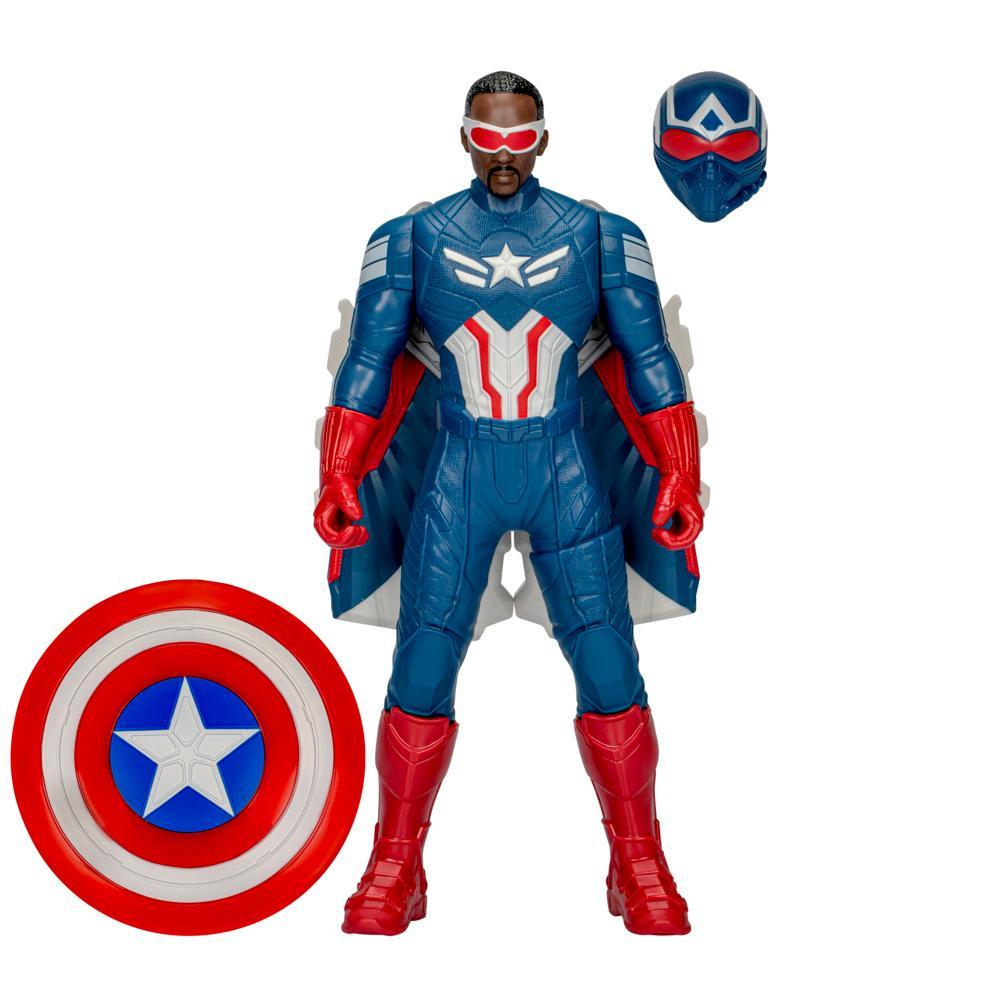 Marvel Avengers Captain America Brave New World Flight Mode Figure 9 22 cm Ages 4 - Image 6