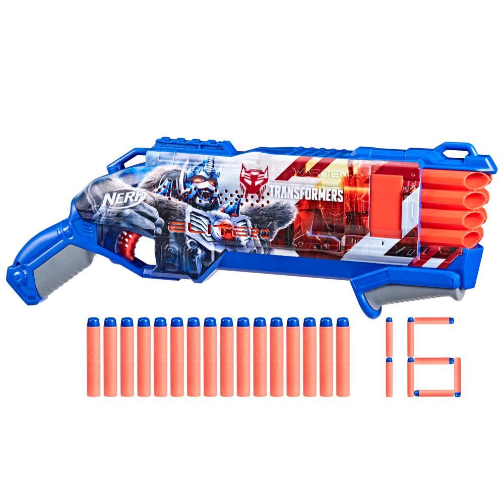 Nerf Transformers Optimus Primal Dart Blaster 16 Nerf Elite Darts Gifts for 8 Year Old Boys Girls Up