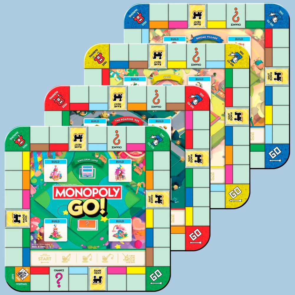 Monopoly GO Board Game Inspired by the Popular Mobile Board Game 15 Mins Family Games Ages 8 - Image 5
