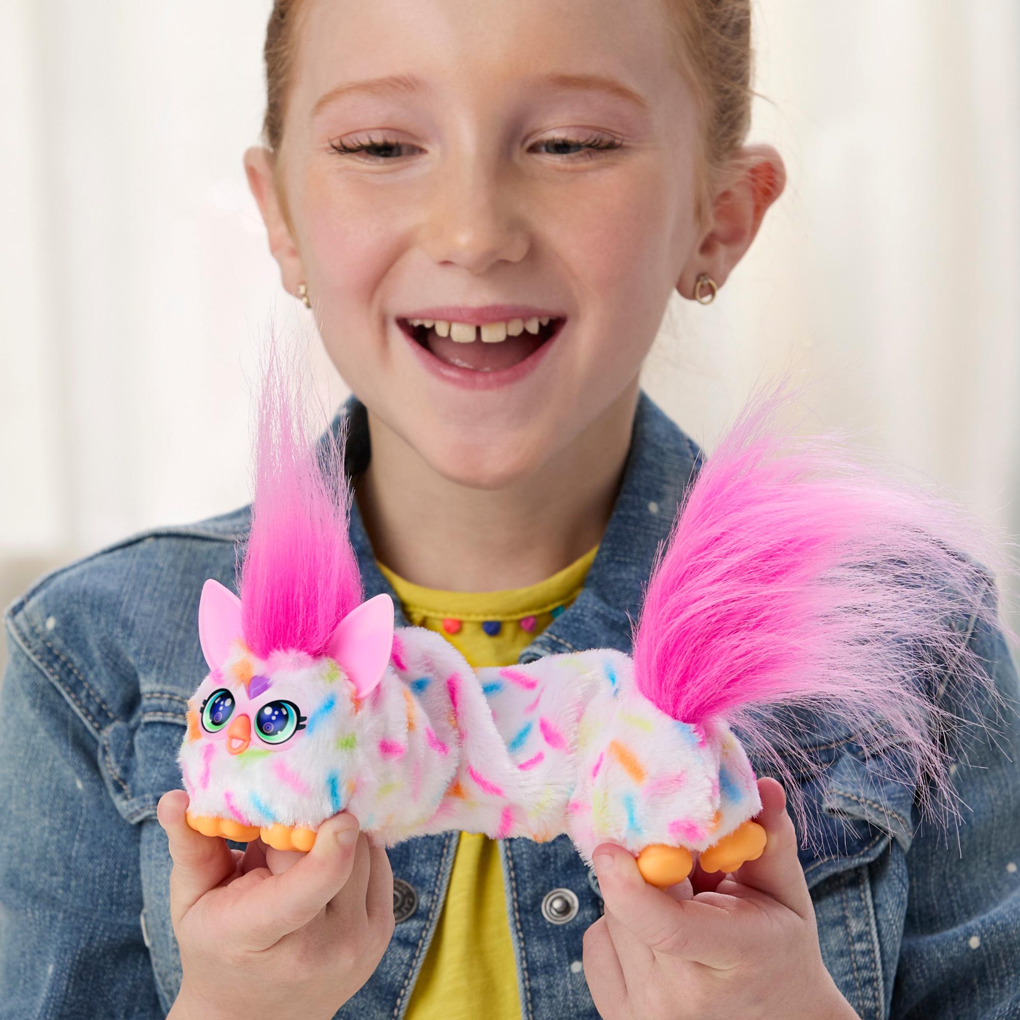 Furby DJ Furblets Berry-Cup-Cake Mini Electronic Plush Toy for Girls Boys 6 - Image 5