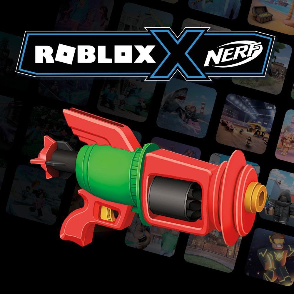 Nerf Roblox Build A Boat For Treasure Spacelock Ray Blaster Code to Redeem Exclusive Virtual Item 8 Darts - Image 6