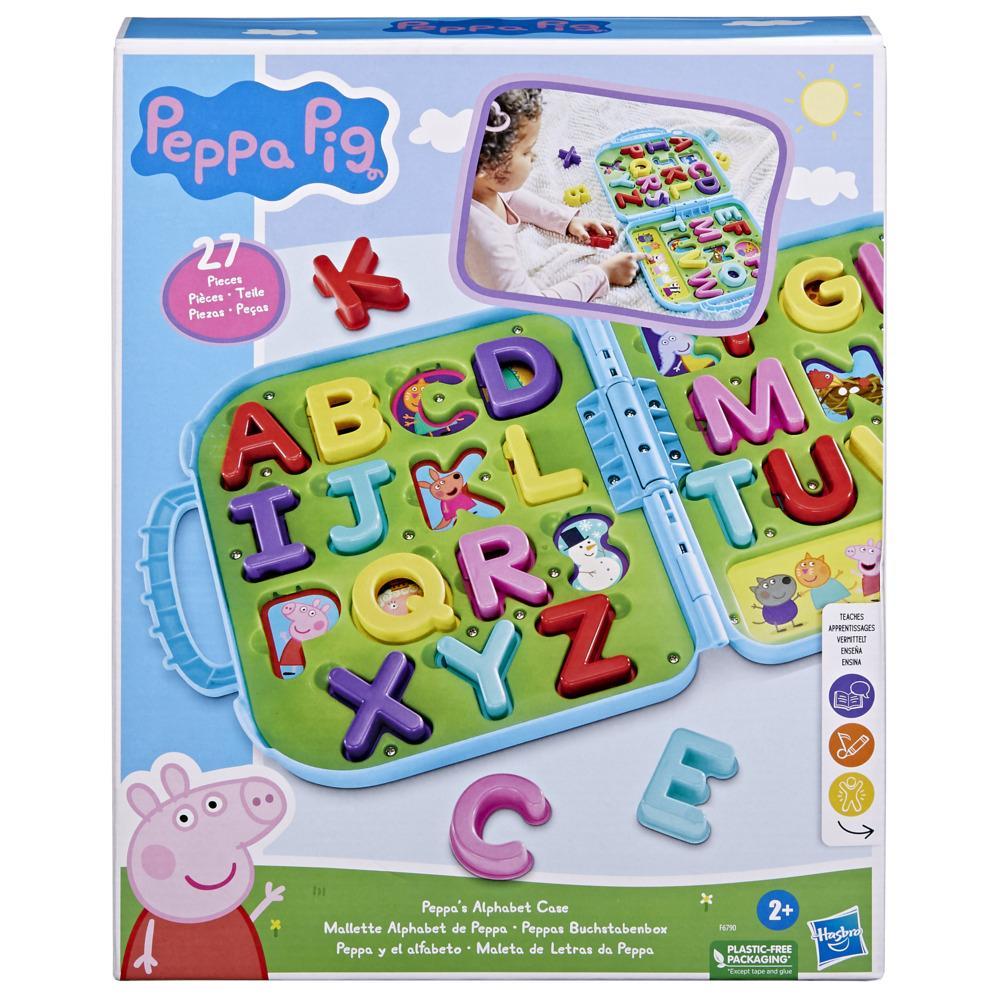 Peppa Pig Peppas Alphabet Case Preschool Toys Alphabet Puzzles - Image 2