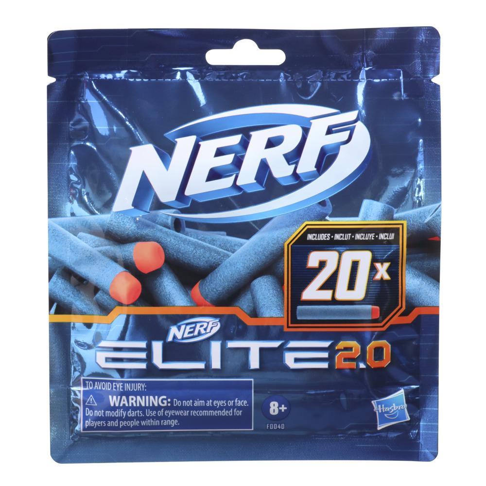 Nerf Elite 20 20-Dart Refill Pack -- Includes 20 Official Nerf Elite 20 Darts Compatible With All Nerf Elite Blasters - Image 2