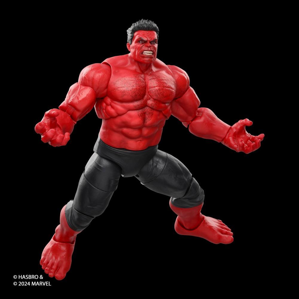 Marvel Legends Series Red Hulk Captain America Brave New World 6 Inch Action Figure - Image 5