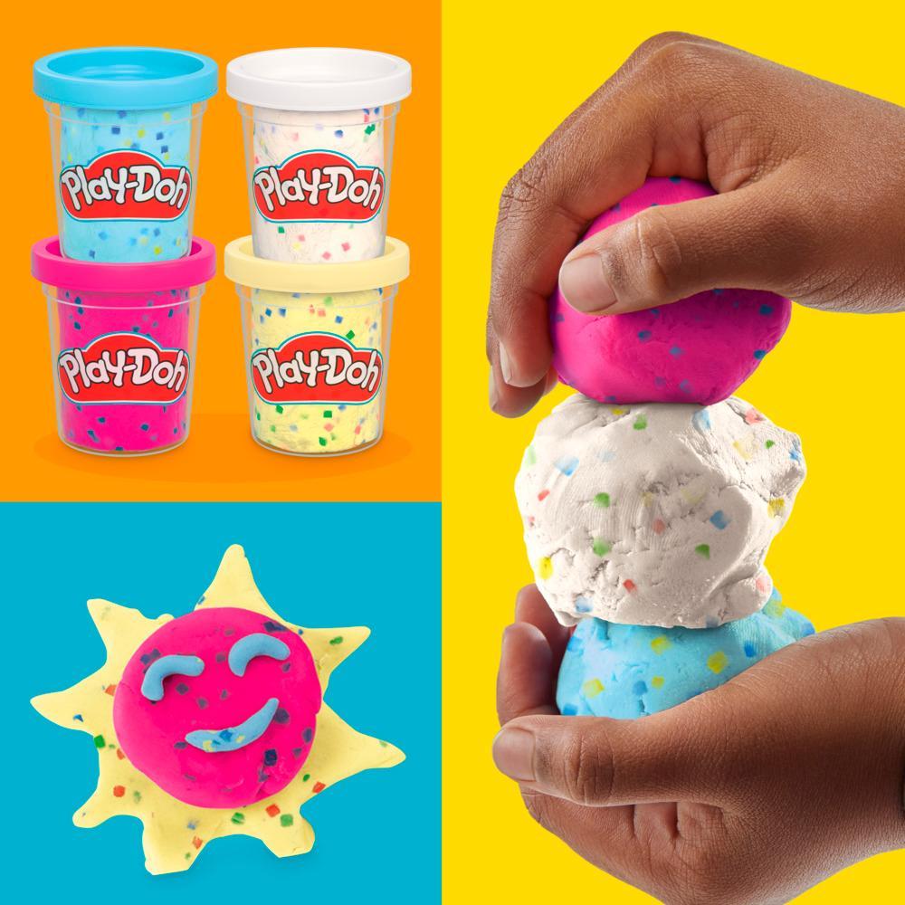 Play-Doh 4 Pack Confetti Compound