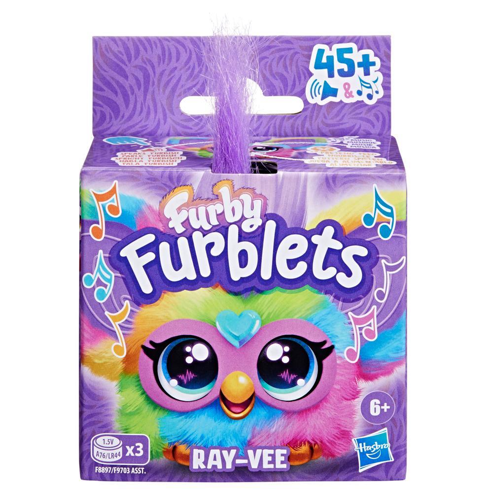 Furby Furblets Ray-Vee Mini Electronic Plush Toy - Image 7