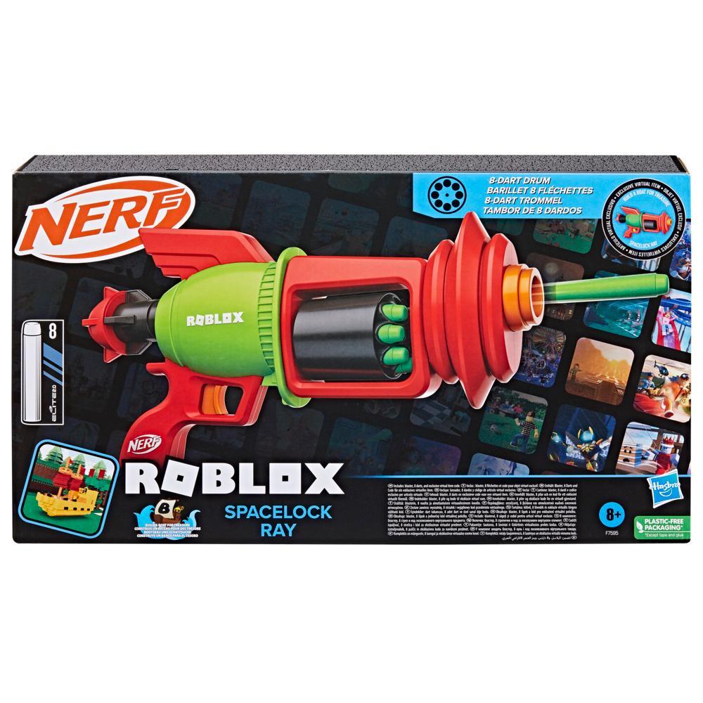 Nerf Roblox Build A Boat For Treasure Spacelock Ray Blaster Code to Redeem Exclusive Virtual Item 8 Darts - Image 7