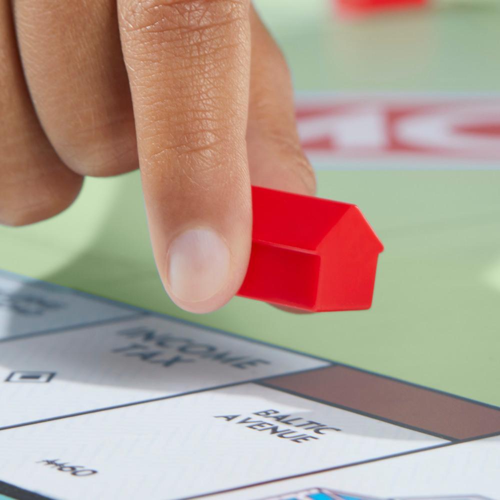 Monopoly Board Game Classic Game with Storage Tray and Larger Tokens Family Games 8 - Image 9