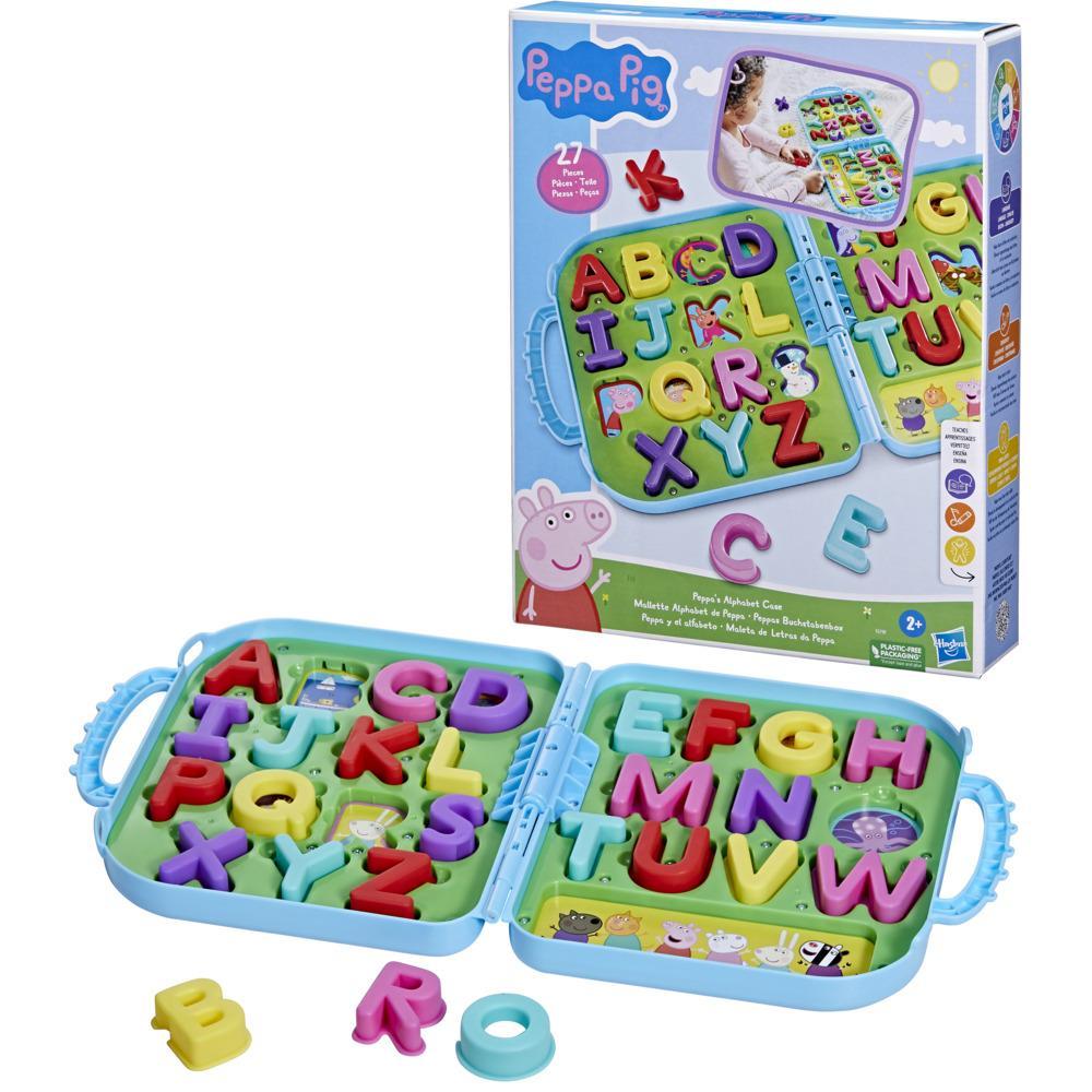Peppa Pig Peppas Alphabet Case Preschool Toys Alphabet Puzzles - Image 4
