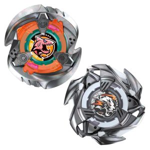 Beyblade X Gill Shark 4-70O  Pearl Tiger 3-60U Dual Pack Set