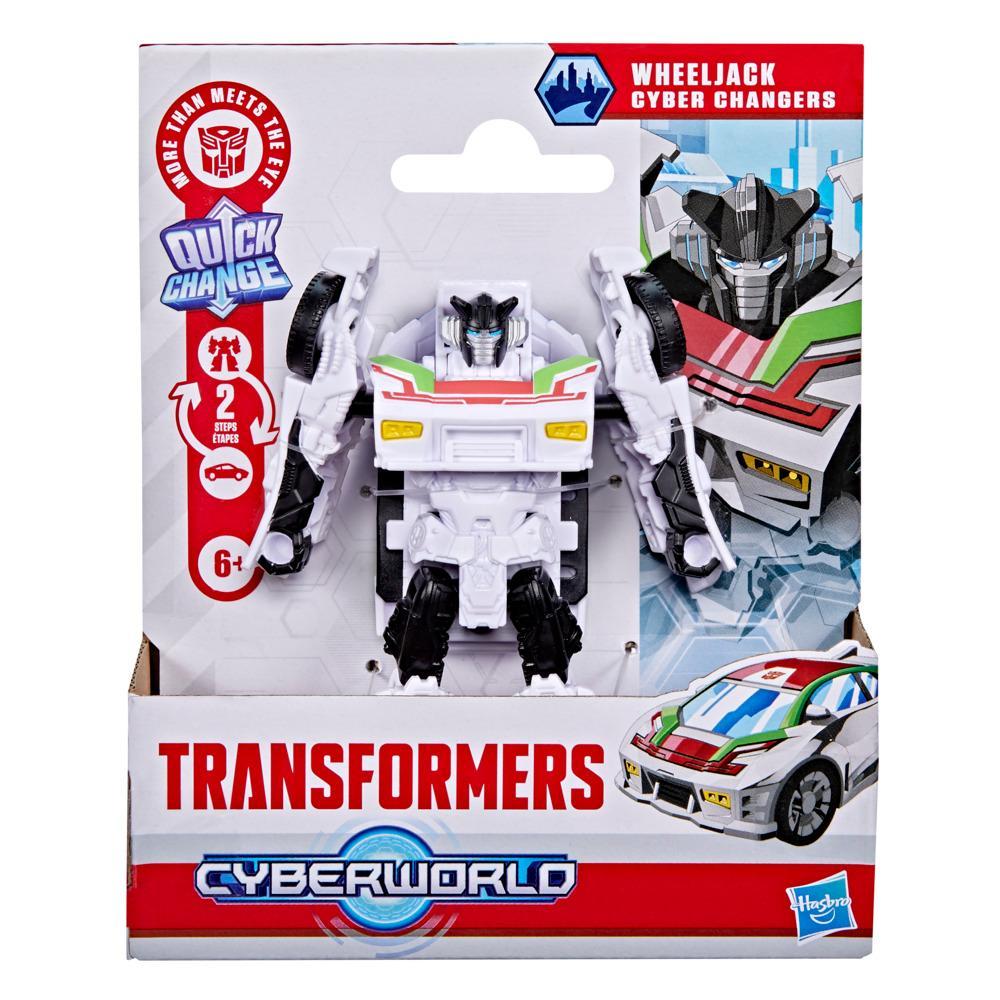 Transformers CYBERWORLD Cyber Changers Wheeljack Action Figure - Image 7