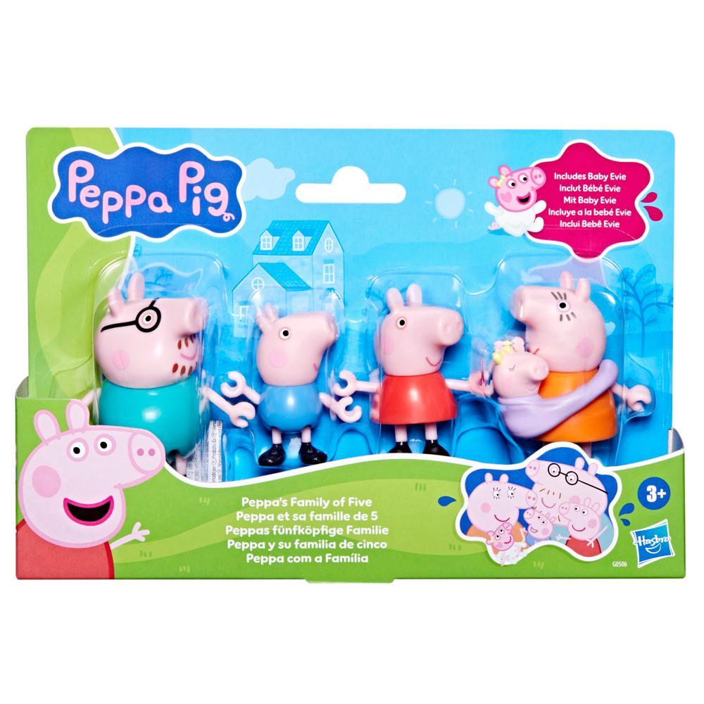 Peppa Pig Peppas Family of Five Figure Set - Image 7