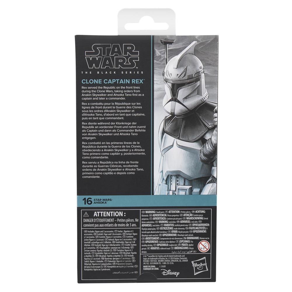 Star Wars The Black Series Clone Captain Rex Star Wars Ahsoka Action Figure 6 - Image 8