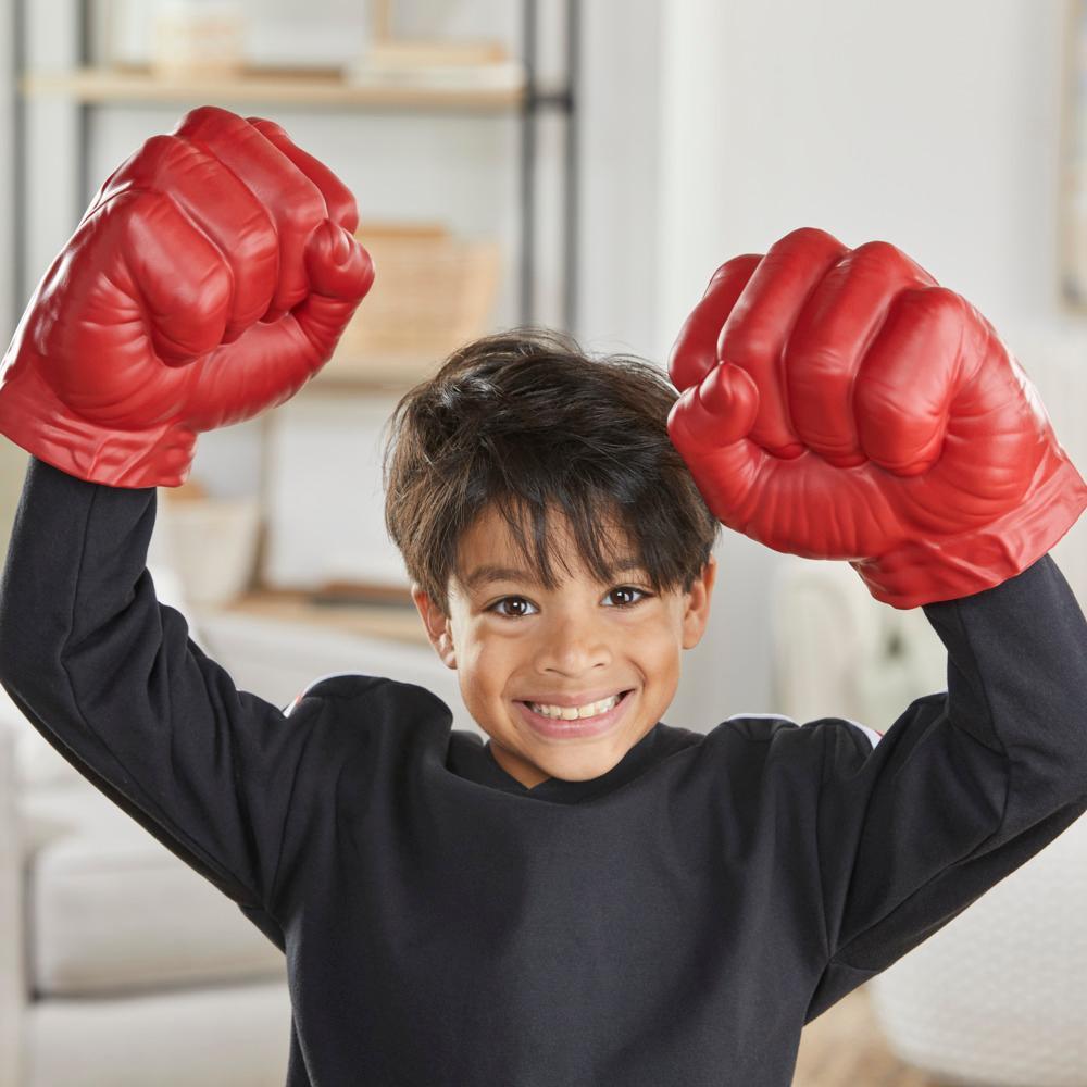 Marvel Avengers Captain America Brave New World Red Hulk Gamma Smash Fists Role Play Toys - Image 5