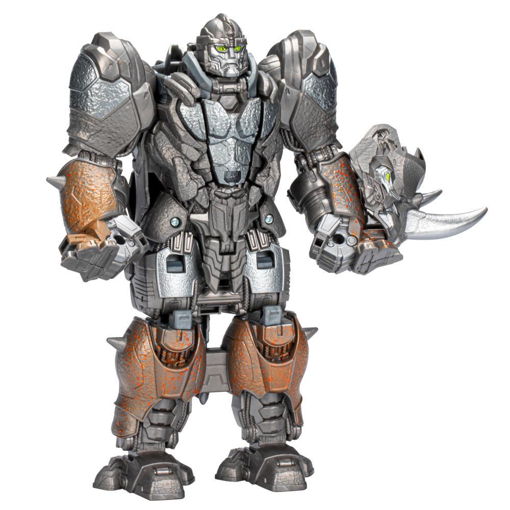 Transformers Toys Transformers Rise of the Beasts Movie Smash Changer Rhinox Action Figure - Ages 6 and up 9-inch - Image 6